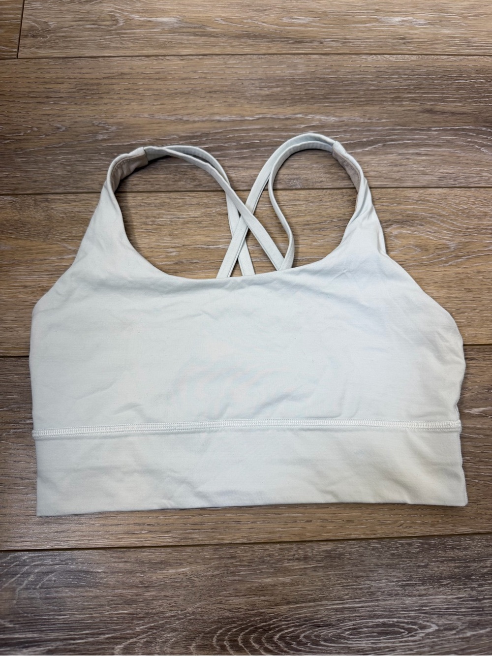 lululemon athletica Light Cream Crossback Sports Bra